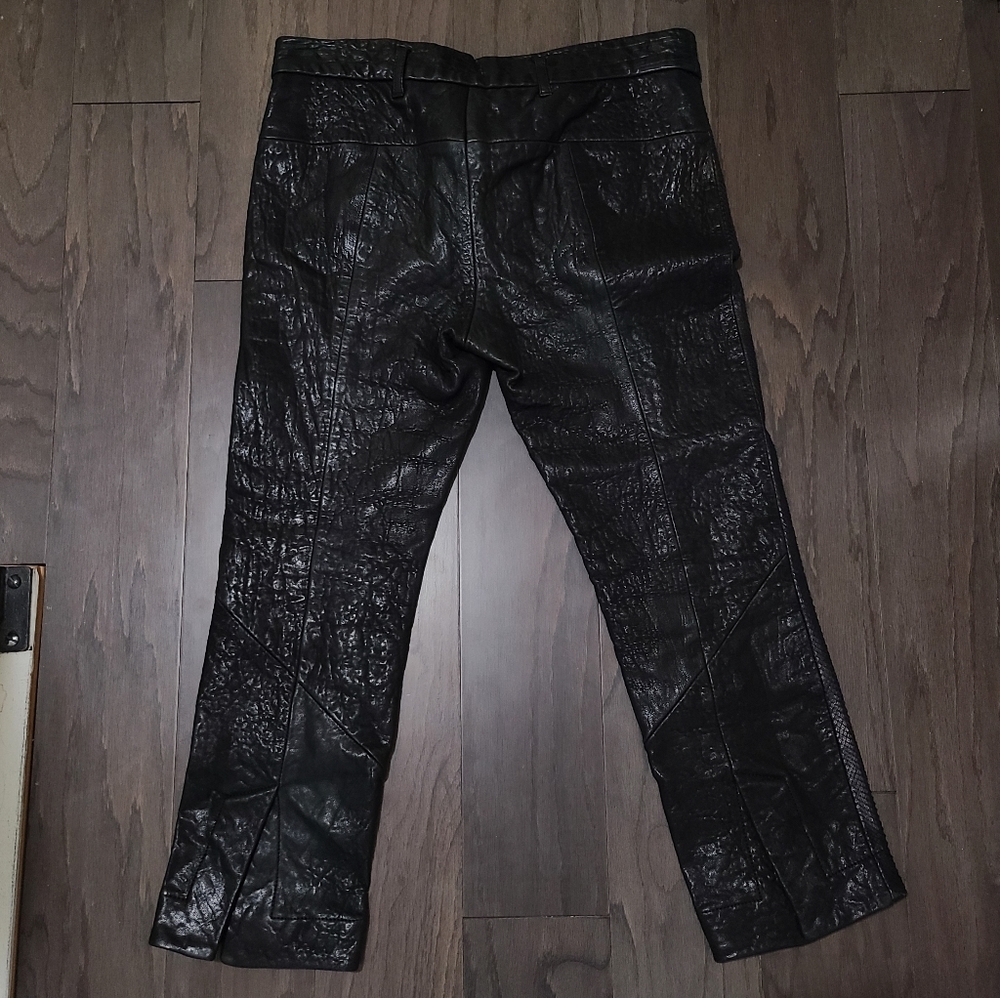Haider Ackerman Python And Leather Pants - image 7